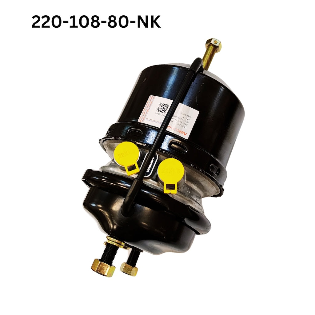 Nikoya Spare Parts 220-108-80-NK replaces Brake Chamber T24X24 Disc Mercedes 9254812700