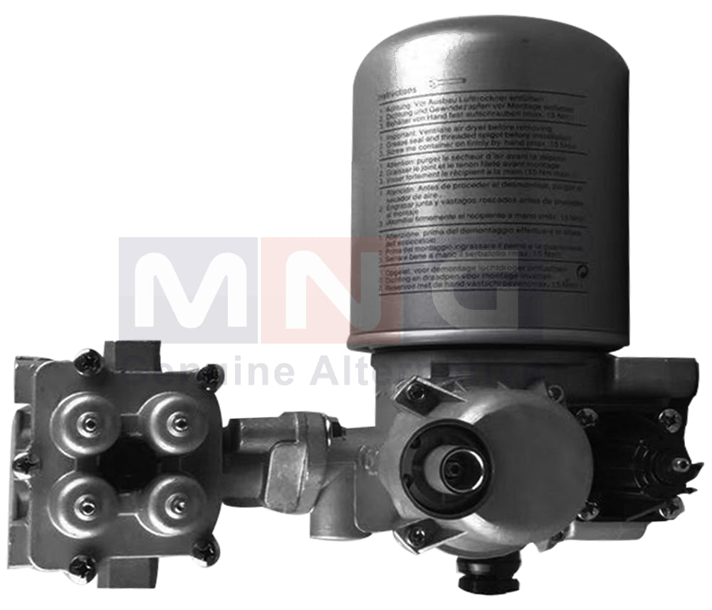 MNG Spare Parts 115-065 replaces 9325000350 Air Dryer Assembly With Valve Mercedes