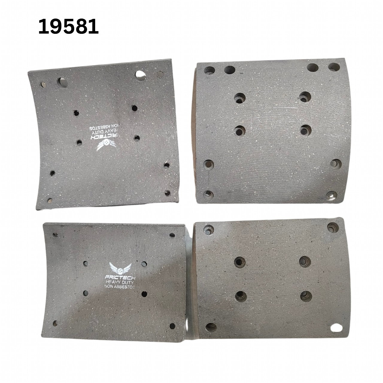 MNG Spare Parts 19581/582-70-FR replaces Brake Lining replaces MAN 19581