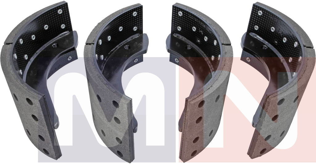 MNG Spare Parts replaces Brake Shoe Kit, Iveco, 01906404, Rbsk1476 Eurotech Eurostar Eurotrakker