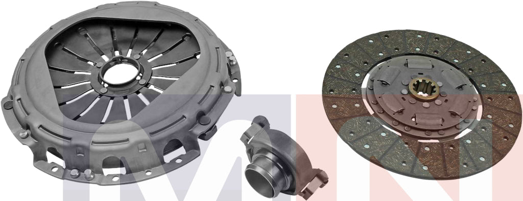 MNG Spare Parts replaces Clutch Kit, Iveco 02996991, 3400700431 Powerstar Eurocargo Eurotech Eurostar