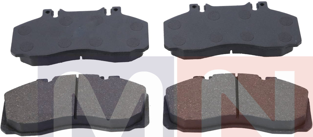 MNG Spare Parts replaces Disc Brake Pad Kit, Iveco, 01906298, Wva29065 Eurocargo